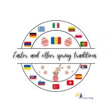 Logo del Proyecto e-Twinning Easter And other Spring Traditions